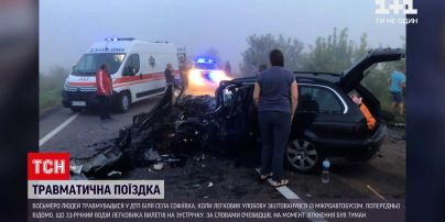 Новости Украины: восемь человек получили травмы в ДТП на Волыни - четверо в крайне тяжелом состоянии