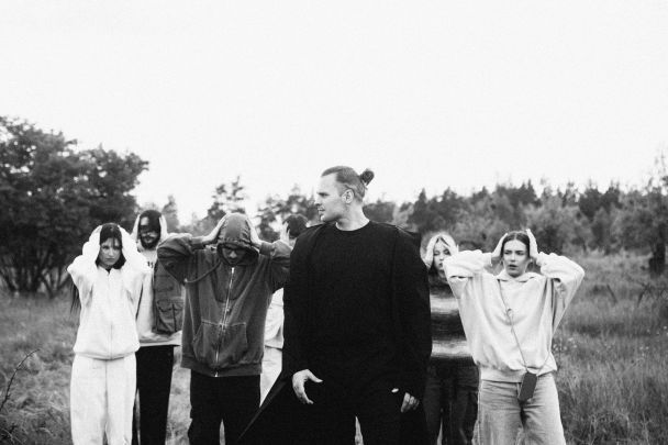 Кадр зі знімань кліпу Cheev