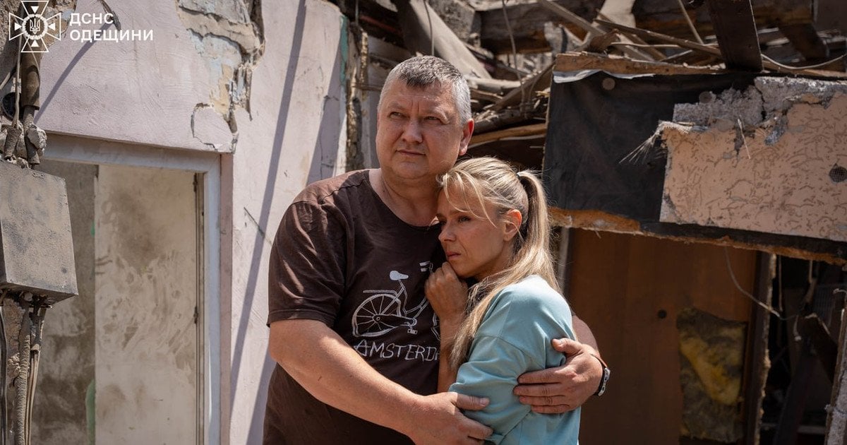 Безпілотник знищив дім одеського рятувальника Олександра Ламекіна