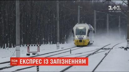 Экспресс Киев-Борисполь сломался на второй день после запуска