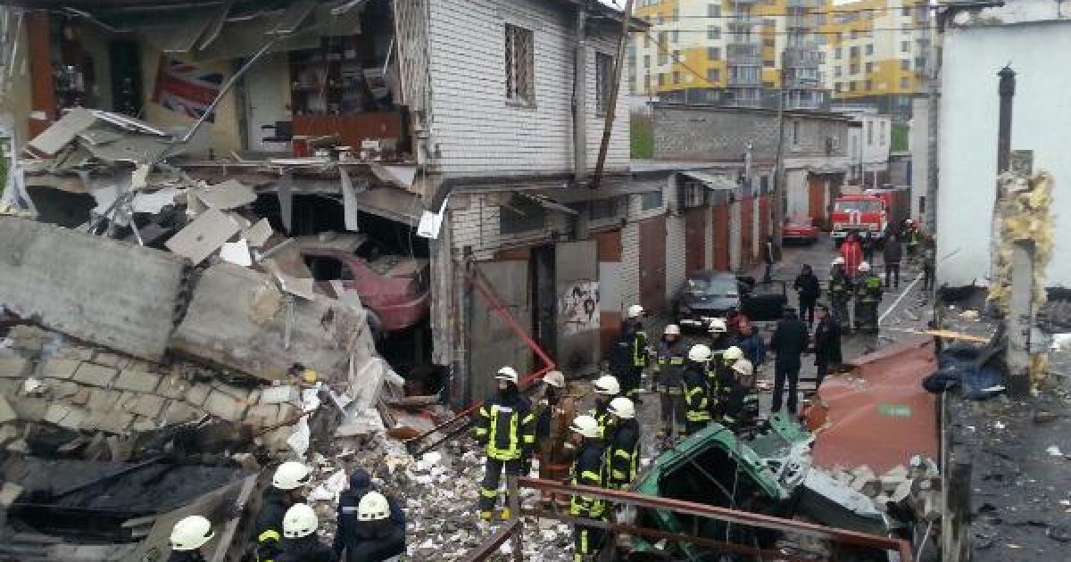 В результате взрыва погиб мужчина / © Управление ГСЧС Киева