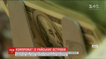 Найбагатші люди світу перевели в офшор майже 8 трильйонів євро 