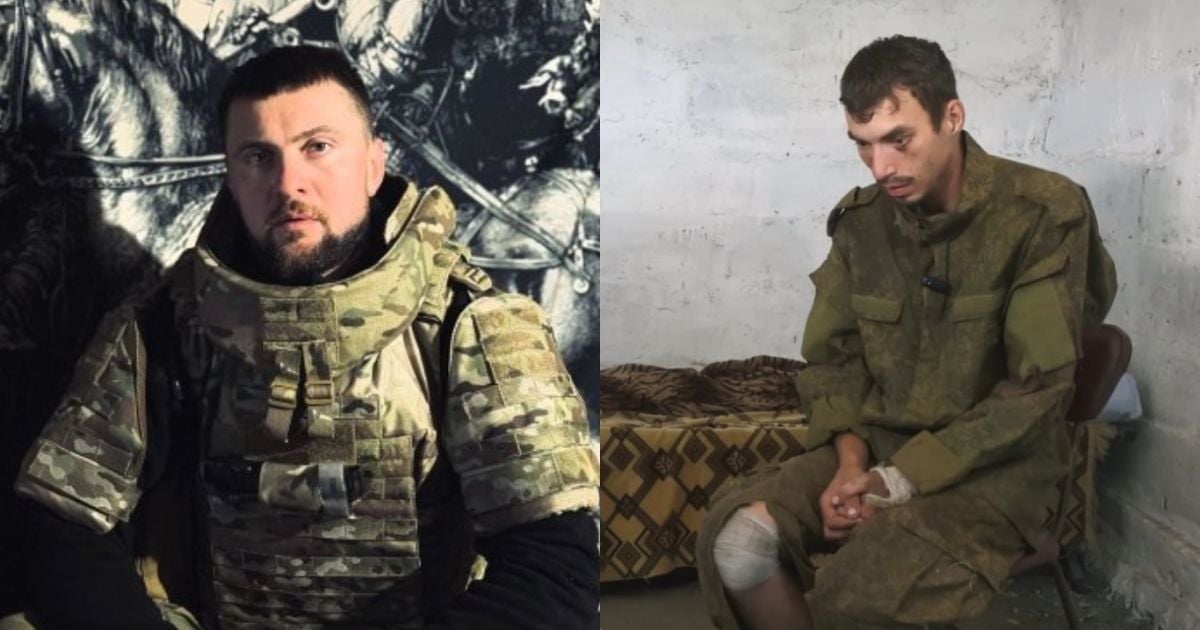 Репер Ярмак та військовополонений росіянин