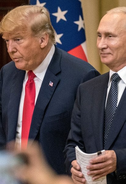 Дональд Трамп і Володимир Путін