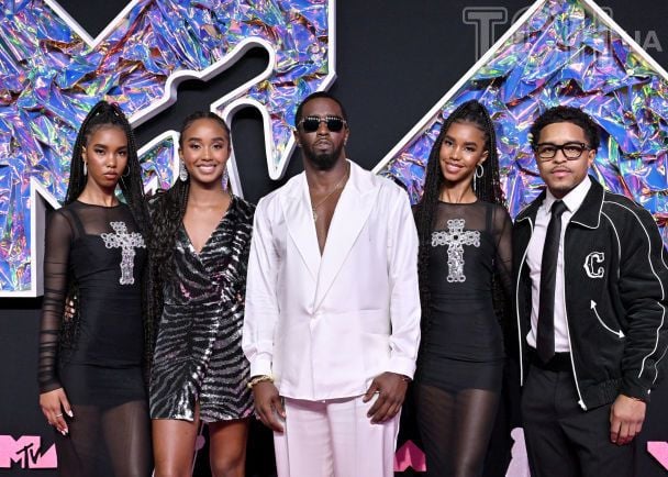 P. Diddy з доньками / © Getty Images