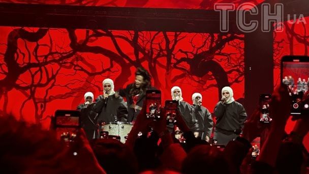 Концерт Нади Дорофеевой во Дворце спорта в Киеве