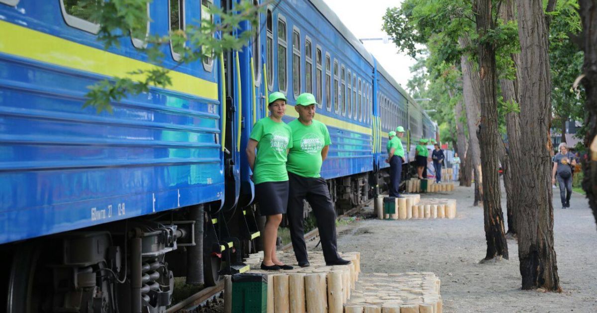 В Ірпені відкрили "Залізне містечко" для місцевих, які залишились без житла внаслідок агресії РФ / © Укрзалізниця