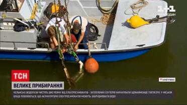 Новости мира: кельнские водолазы чистят дно Рейна от электросамокатов