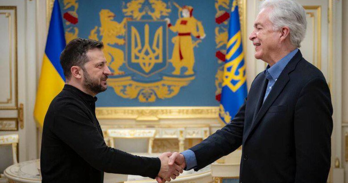 Володимир Зеленський і Вільям Бернс
