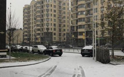 У Києві та області розпочався обіцяний синоптиками снігопад