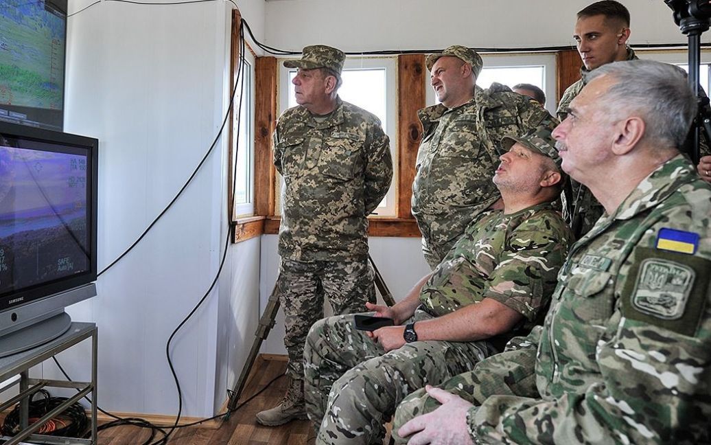 Испытания украинского боевого дрона / © СНБО