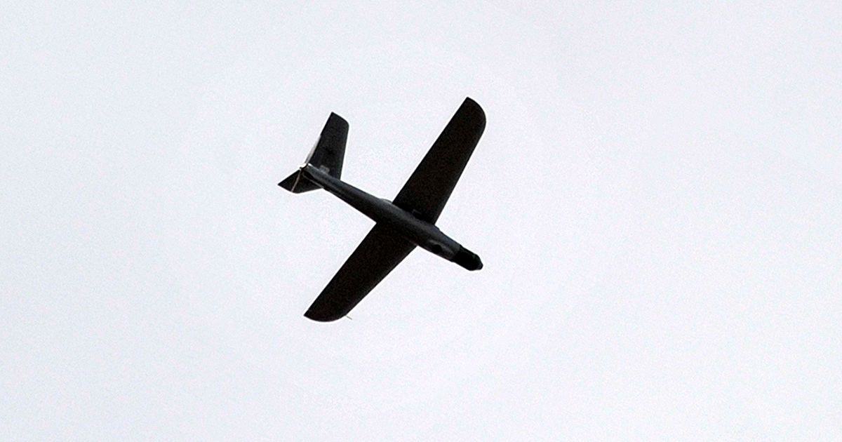 Випробування українського бойового дрону / © РНБО