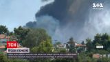 Новости мира: в пригороде Афин горят леса, огонь вплотную приблизился к людям