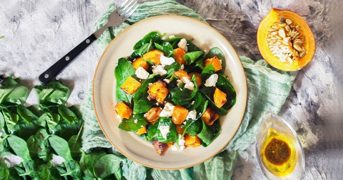Страви з гарбуза — рецепт салату з гарбузом, фетою і апельсинами від шеф-кухаря Євгена Клопотенка — Кулінарія