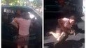 Скриншот з відео конфлікту