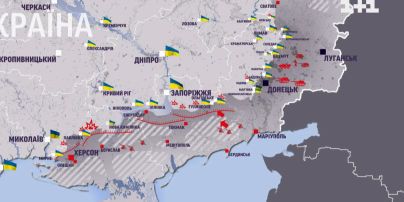 Карта боев на 8 ноября: россияне наступают в Донецкой области, а на Юге - массово сдаются в плен.