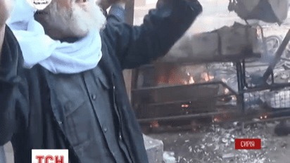 Більша сорока людей загинули внаслідок обстрілу передмістя Дамаска