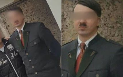 В Австрії схопили двійника Адольфа Гітлера, який позував на тлі будинку диктатора