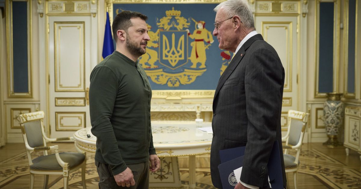Зеленский и Келлог