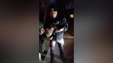 Відео затримання ветерана