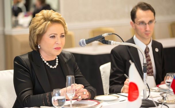 Валентина Матвієнко / © Сайт Ради Федерації РФ