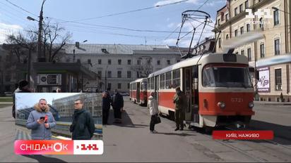 У столиці почали відновлювати рух електротранспорту