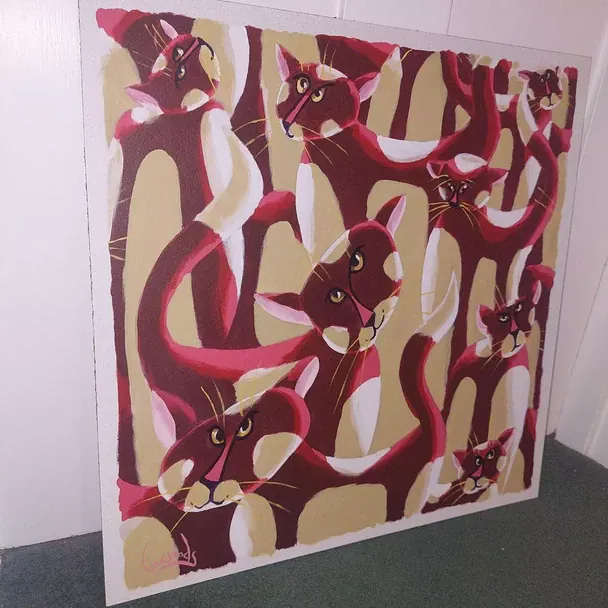 Картина художника Лі Вудса. / © mirror.co.uk