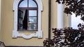 У будівлі вибило скло  через вибух
