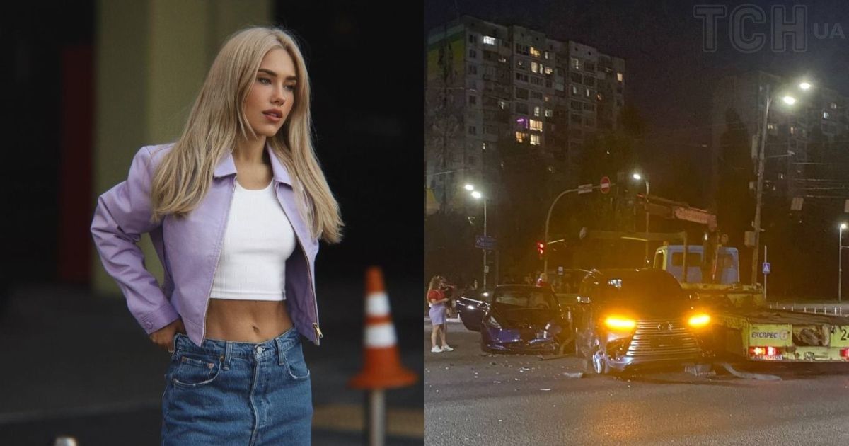 Даша Квиткова попала в ДТП