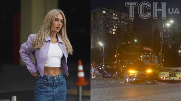 Даша Квіткова потрапила в ДТП / © tsn.ua