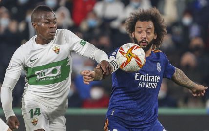"Реал" с Луниным в меньшинстве выбил аутсайдера Ла Лиги из Кубка Испании