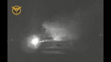 Українські військові уразили російські десантні катери в Криму