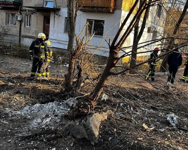 Росія 25 листопада атакувала Дніпро.  / © Борис Філатов