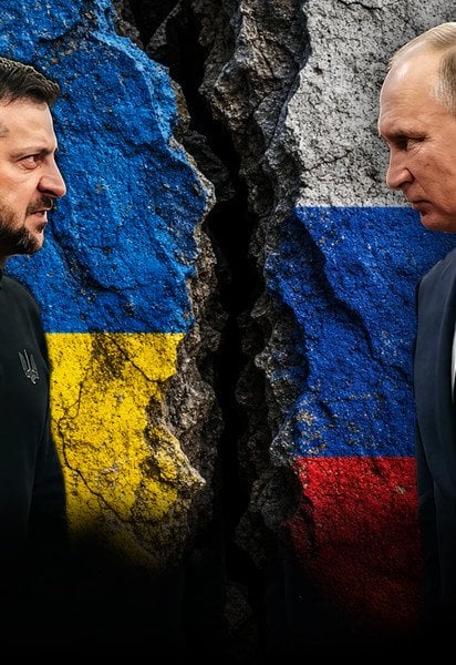Володимир Зеленський та Путін
