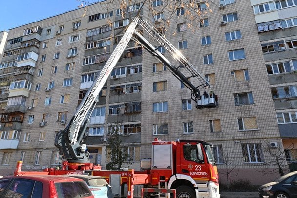 Последствия обстрела Киевщины