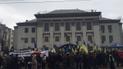 Под посольством РФ украинцы с плакатами "Путин - фашист" требуют освободить Савченко
