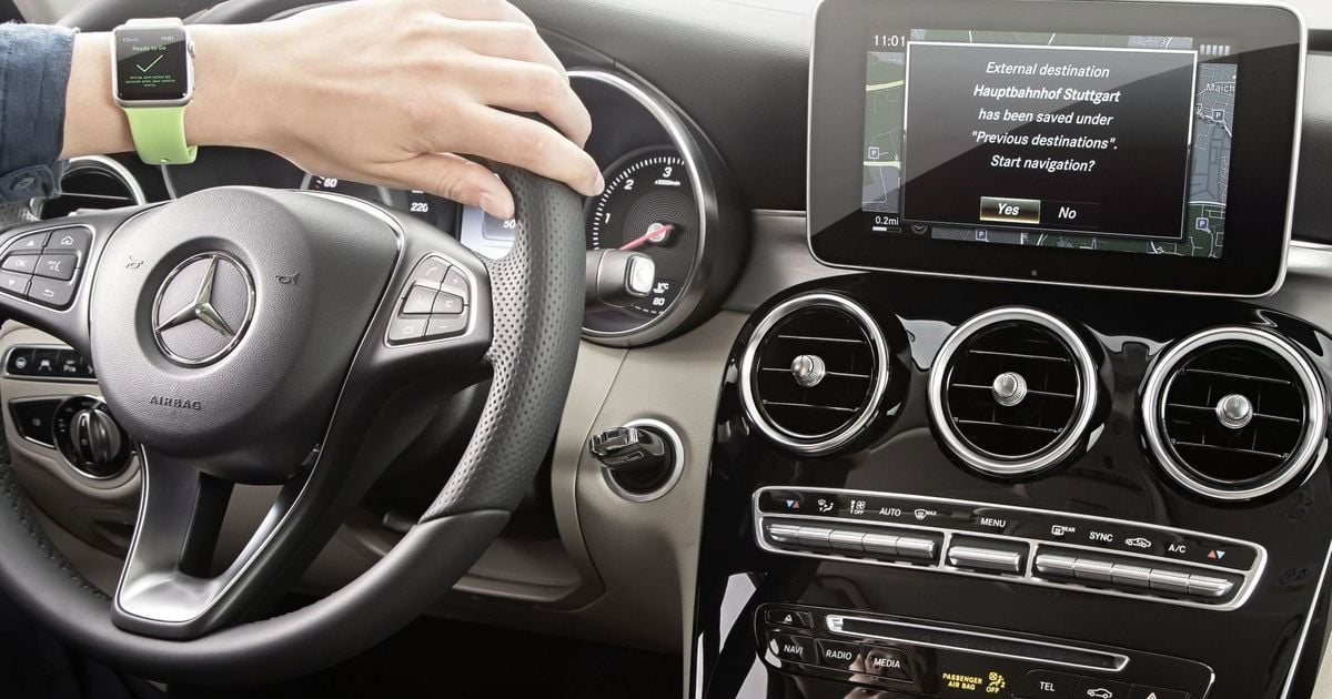 Mercedes-Benz выпустил приложение для часов Apple