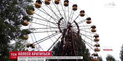 В заброшенной Припяти возле Чернобыля запустили колесо обозрения