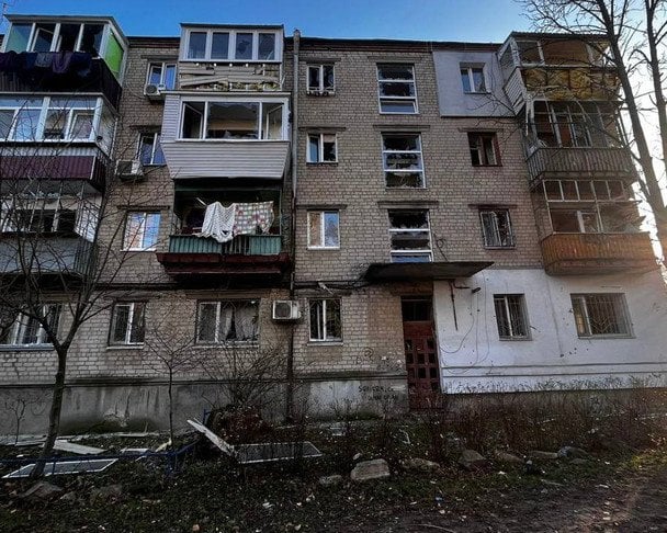 Росія 25 листопада атакувала Дніпро.  / © Борис Філатов