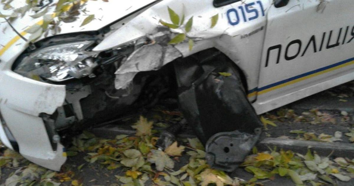 Авария на Студенческой в Львове.