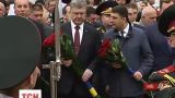 Первые лица Украины почтили память погибших ликвидаторов в столице