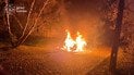 Пожежа у Києві після удару РФ