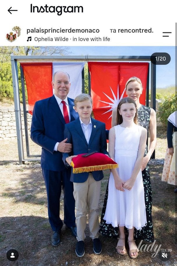 Княжа родина Монако / © Instagram княжої родини Монако