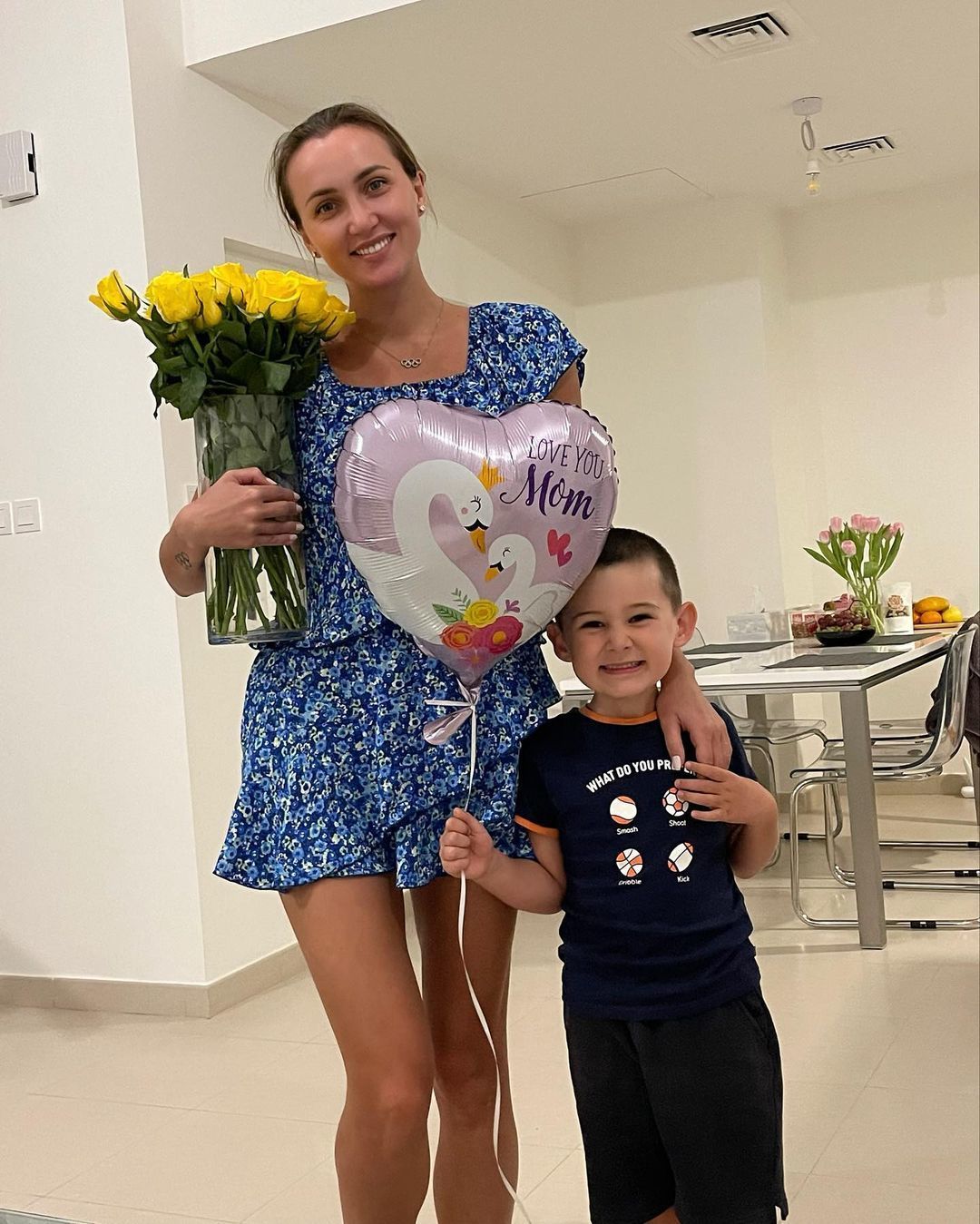 Анна Ризадинова с сыном / © instagram.com/anna_rizatdinova