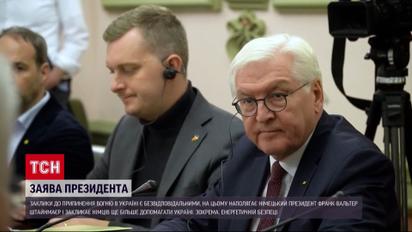 Штайнмаєр обурений закликами до перемир'я України з Росією