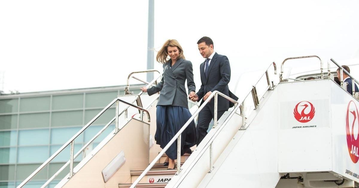 Зеленский принял участие в интронизации императора Японии