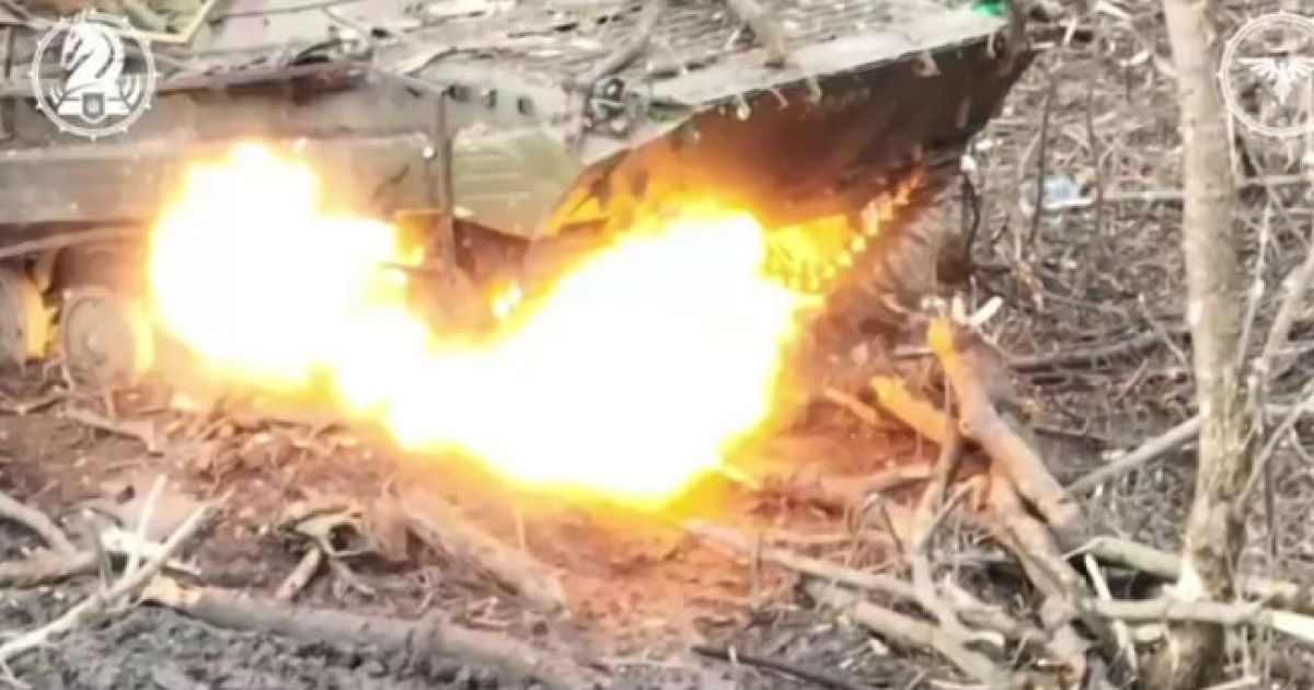 Удар по техніці й позиціях росіян