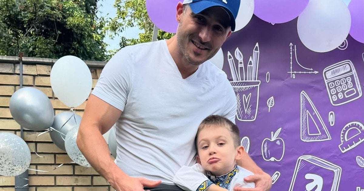 Андрій Федінчик з сином