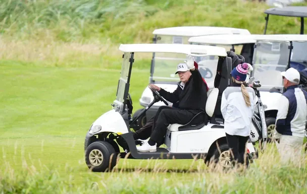 Дональд Трамп пограв у гольф у Шотландії / © The White House