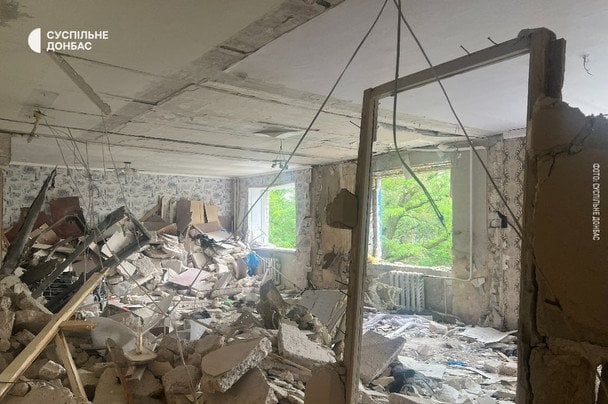 Взрыв в Краматорске